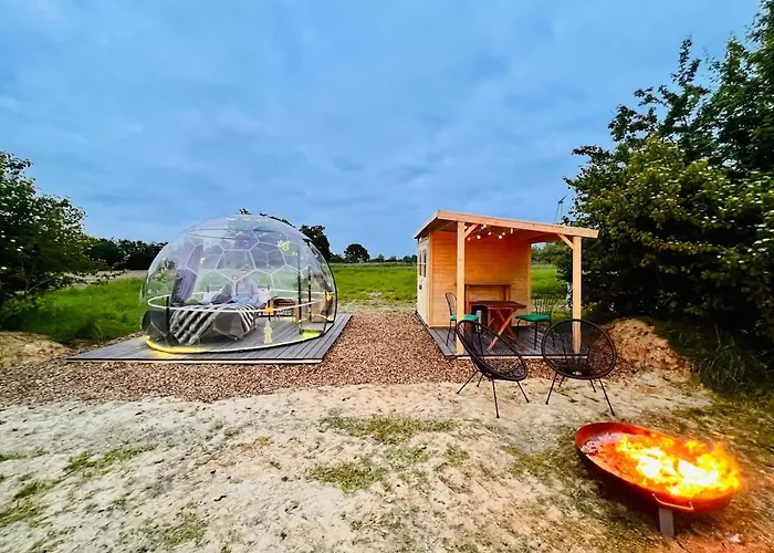 Romantik Pur - Schlafen Unter Dem Sternenhimmel Campismo de Luxo Wadersloh