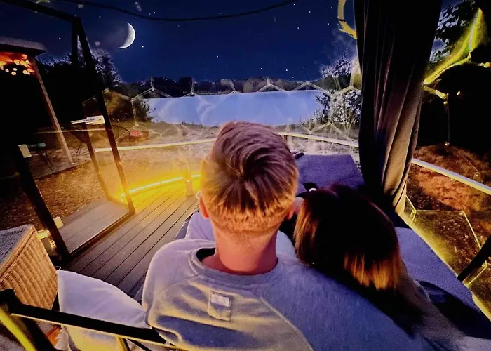 Campismo de Luxo Romantik Pur - Schlafen Unter Dem Sternenhimmel